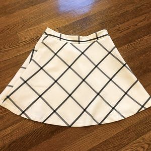 Plaid skirt